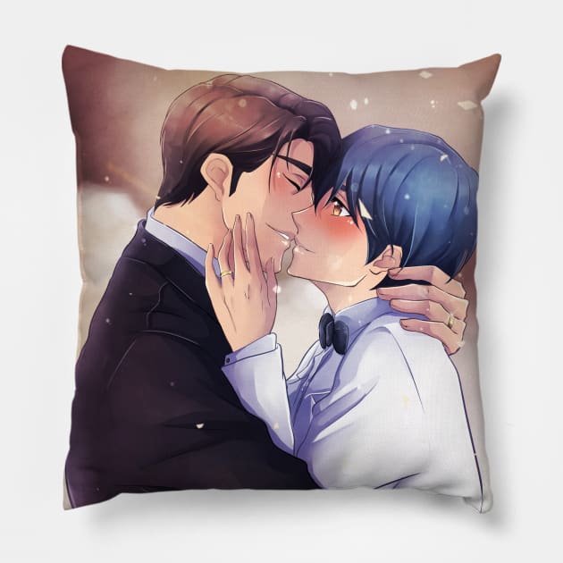 We'll always be together Pillow by Iwonn