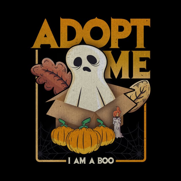 Halloween Boo Design | Adopt A Boo by POD Anytime
