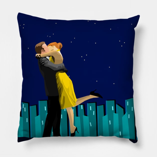 City of Stars Pillow by gageef