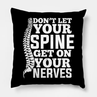 Chiropractic Spine Chiropractor Gift Pillow