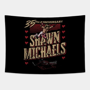 Shawn Michaels 35th Anniversary Flying Tapestry