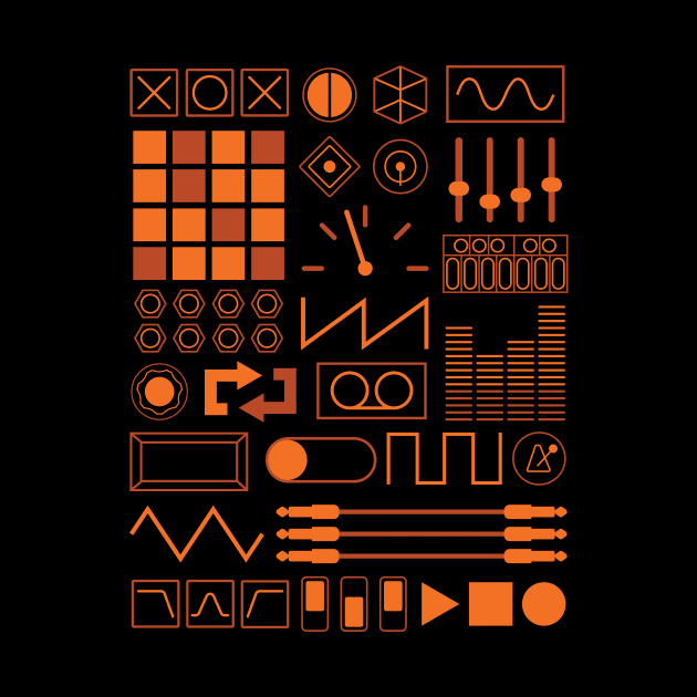 Electronic Musician Synth, Sampler and Drum Machine Controls by Atomic Malibu