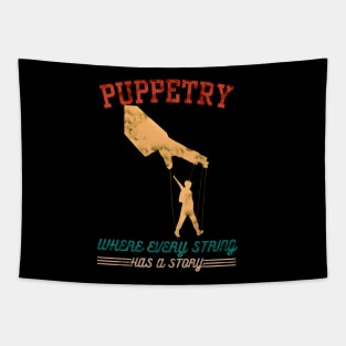 Puppetry Where Every String Has a Story Tapestry