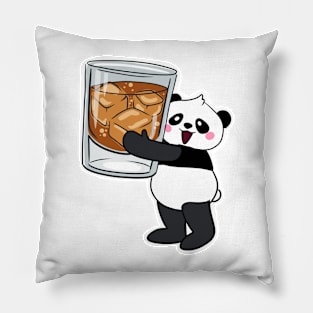 Drinking Dandy Panda with Whiskey Pillow