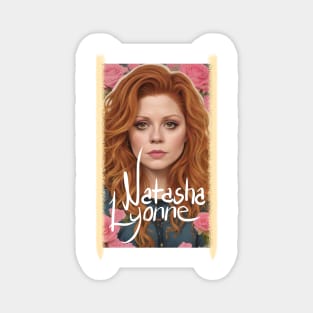 poker face tv series, Natasha Lyonne fan graphic design Magnet