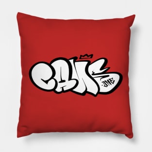 Cans1 Throw Up Logo Pillow