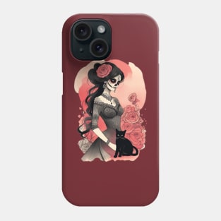 Catrina Cat Phone Case