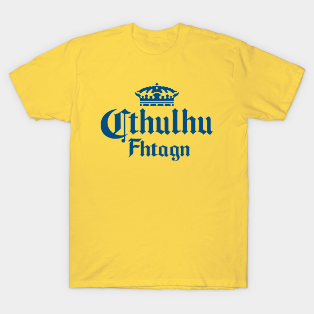 Cthulhu Corona in Blue - Cthulhu - T-Shirt