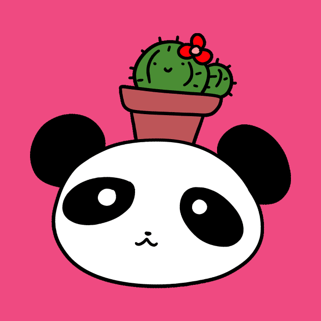Cactus and Panda Face by saradaboru
