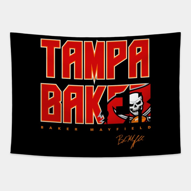 Tampa Baker Tapestry by Juantamad