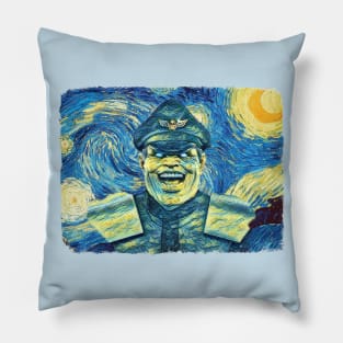 Mortal Kombat Van Gogh Style Pillow