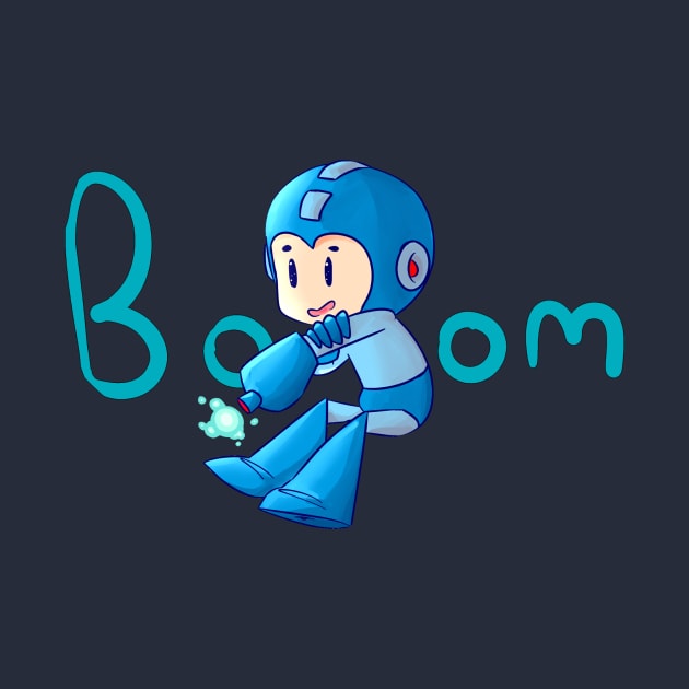 Megaman Boom! by pretzelsnake