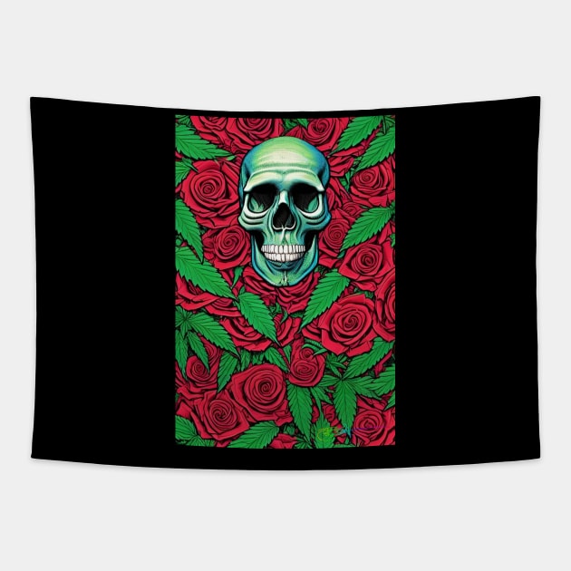 Weed After Death 130 Tapestry by Benito Del Ray