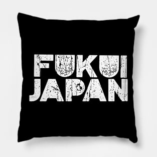 FUKUI JAPAN Pillow