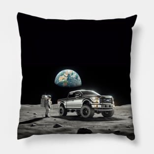 F-150 on the Moon Pillow