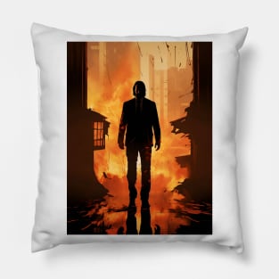 Unleash Your Inner Assassin with a Stunning John Wick Print Pillow