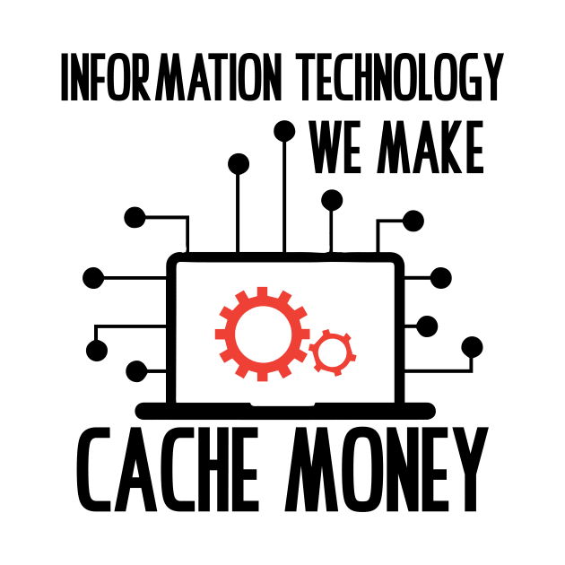 Cache Money Gear Circuit Board Funny by Mellowdellow