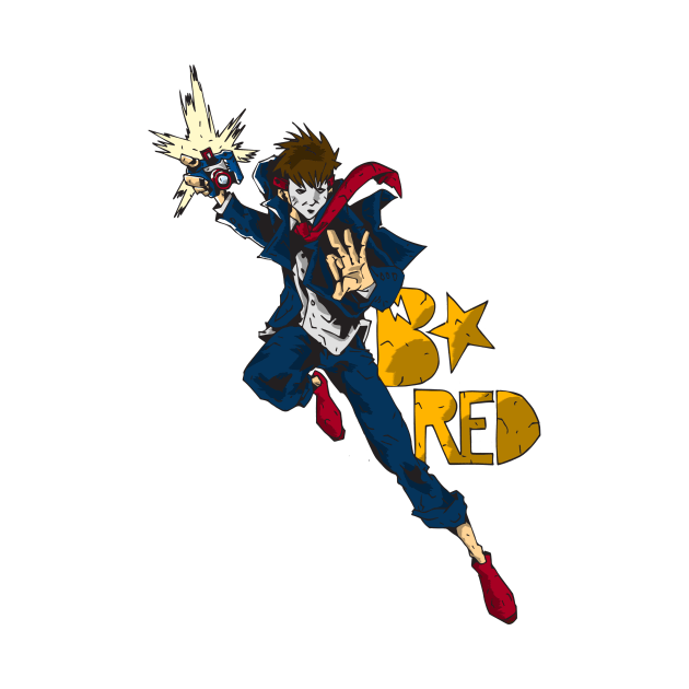 B red in suit by BRed_BT