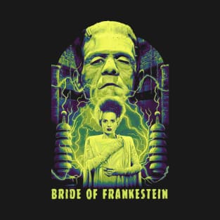 Bride of Frankestein Classic Horror T-Shirt