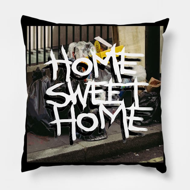 home sweet home Pillow by svksesmatamv