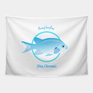 Blue Chromis Tapestry