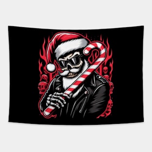 Bad Santa T-Shirt - A Darkly Twisted Christmas Tapestry