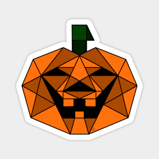 Pumpkin Abstract Magnet