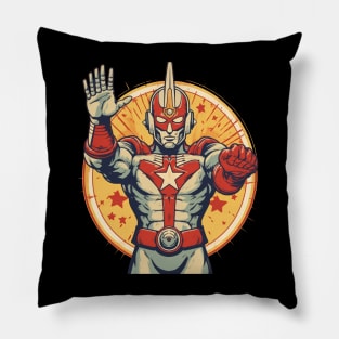 Respect Your Ultraman Retro Propaganda Style Pillow