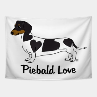 Piebald Love Dachshund Tapestry