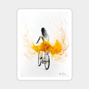 Mindful Bicycle Sun Magnet