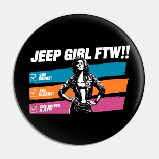 Jeep Girl FTW! Pin