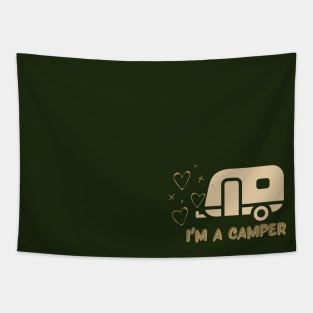 I am a Camper Tapestry