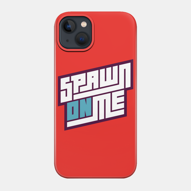 SOM 2.0 GLYPH (BLUE ON) - Spawn On Me Podcast - Phone Case