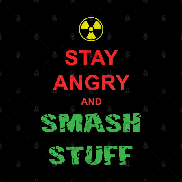 Stay Angry Superhero Keep Calm Funny Meme by BoggsNicolas