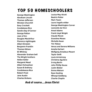 Top 50 Homeschoolers T-Shirt