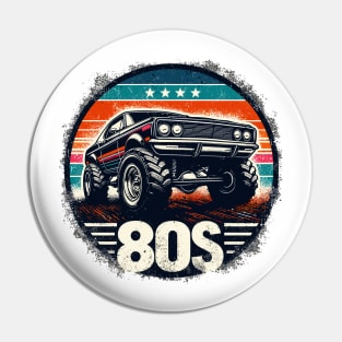 80s Car Pin