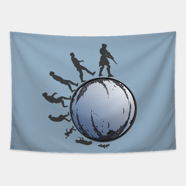 Destiny Evolution Tapestry by Astrablink7