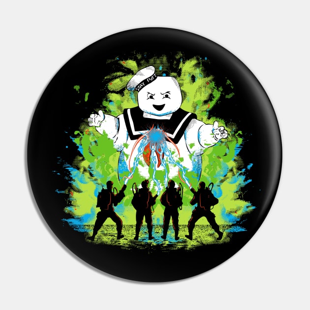 Busters Pin by Riverart