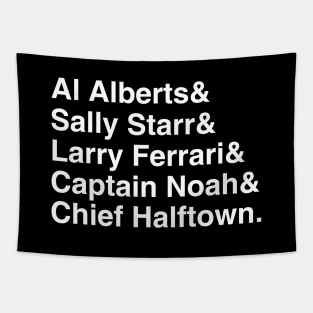 Philly TV Stars List Tapestry