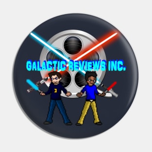 GalacticReviewsInc Logo Pin