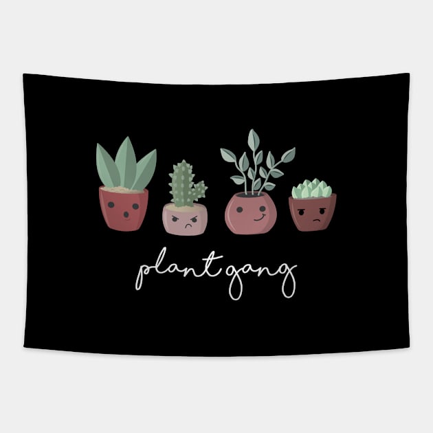 Plant Gang Tapestry by Sticus Design