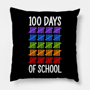 100 Days of School Funny Math Teacher Student Kid Math Lover Pillow