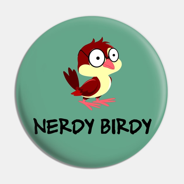 Nerdy Birdy Pin by SandraKC