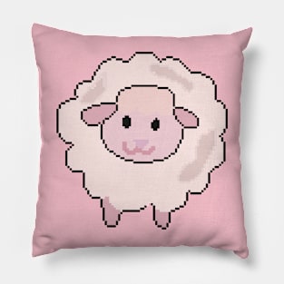 Pixel Wooly Wonders Pillow