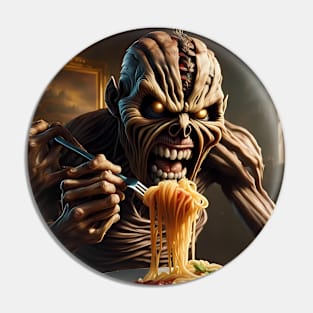 Eddie eating spaghetti Pin