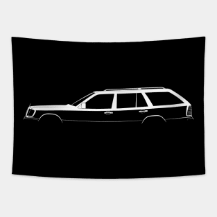 300 TD (S124) Silhouette Tapestry