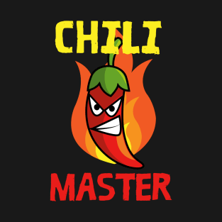 Chili Master Hot Spicy Chef Cook T-Shirt