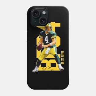 Brett Favre #4 The Gunslinger Phone Case