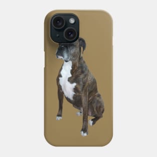 A Handsome Brindle Boxer - Just the Dog Phone Case