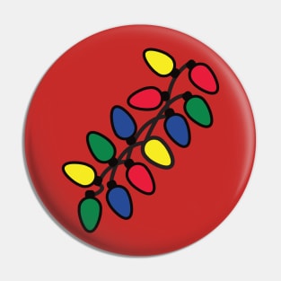 Christmas Tree Lights Pin